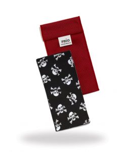 Red Duo with Black Skull Inner